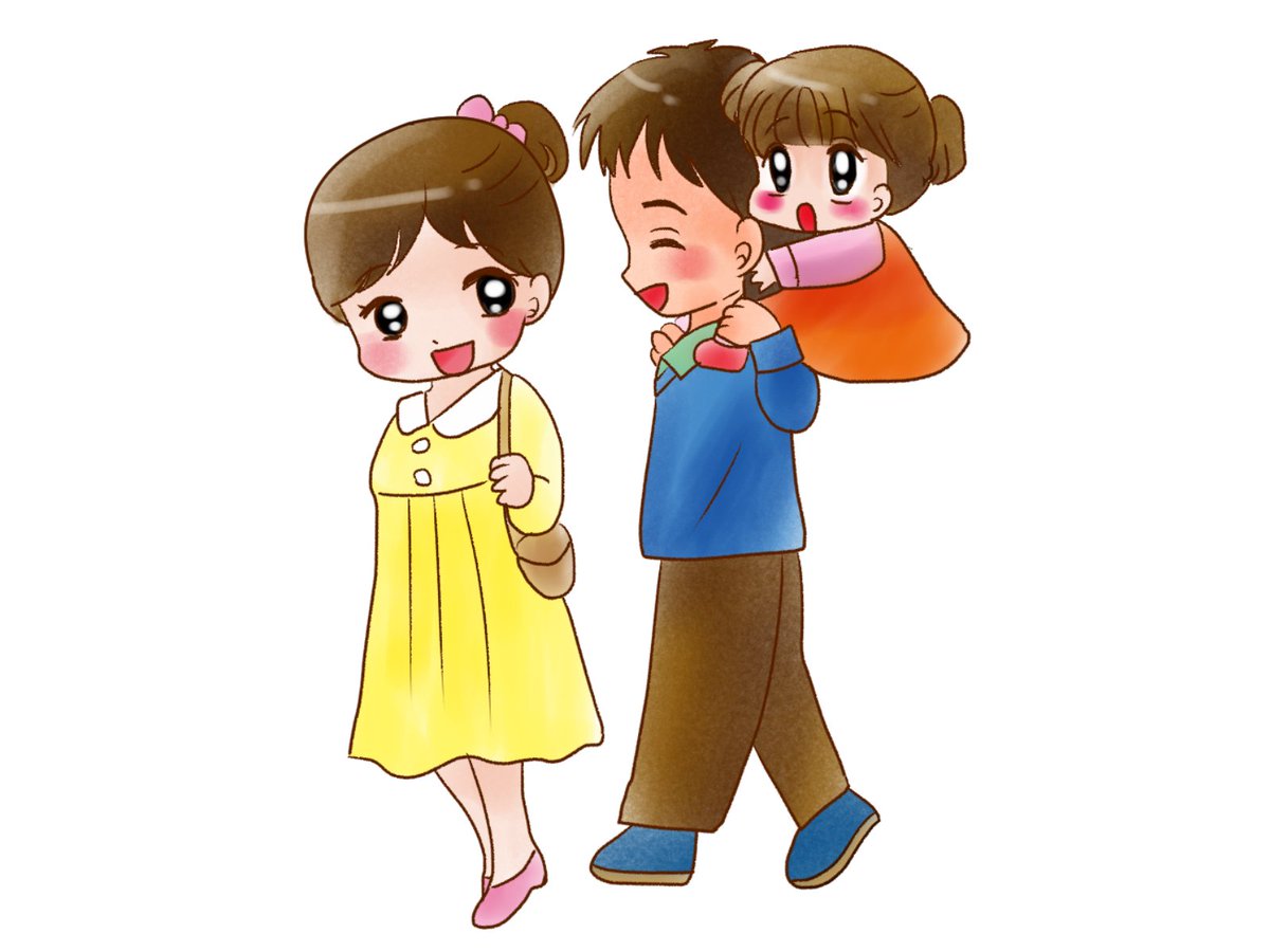 愛ちん ゆめみ愛 夫婦の日 イラストacさん投稿の夫婦たち 子供付とお年寄り夫婦が多いです T Co Ylut4tnqci