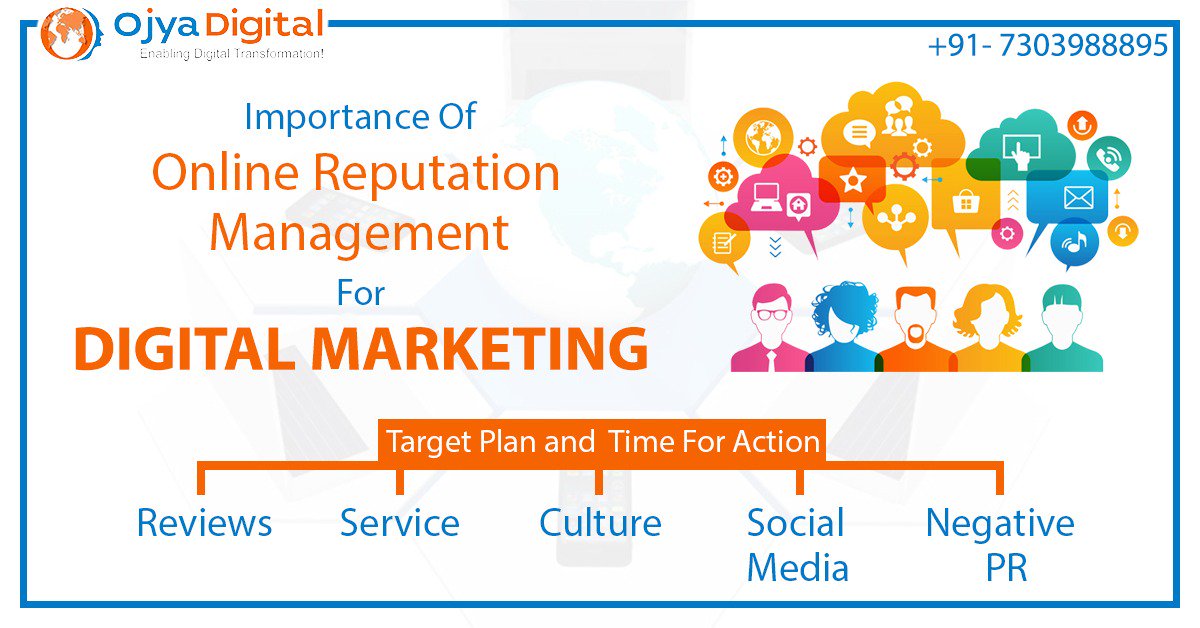 OjyaDigital's tweet photo. Importance of #Online #Reputation #Management for #Digital #Marketing. #ORM #onlinereputation #Onlinereputationmanagement #OjyaDigital https://t.co/i3iEcZ6HnH