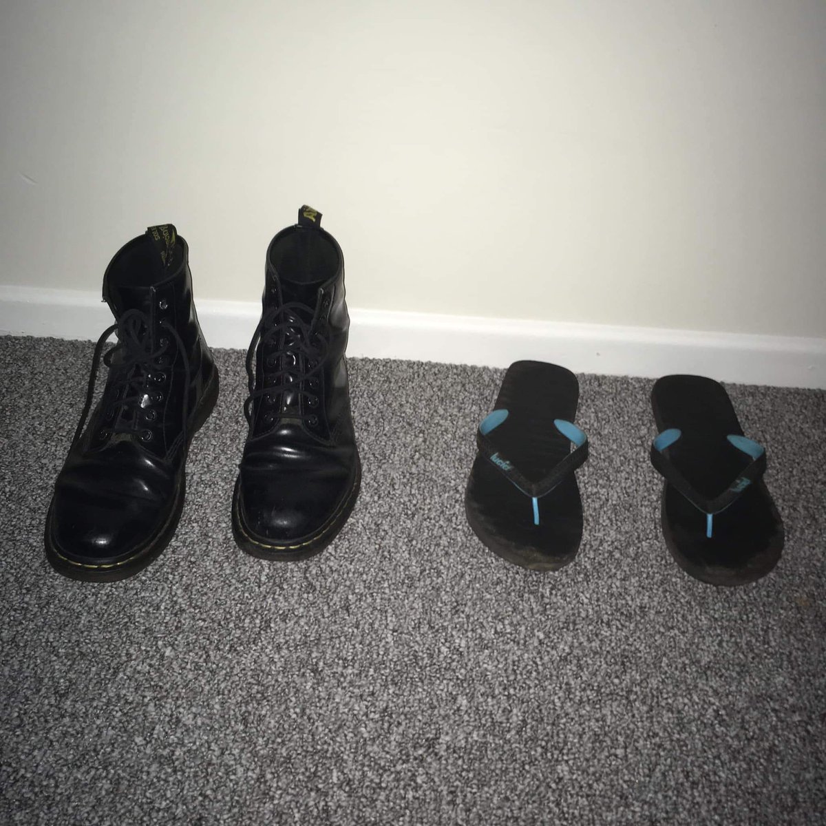 "I present to y'all:

        My shoe collection"