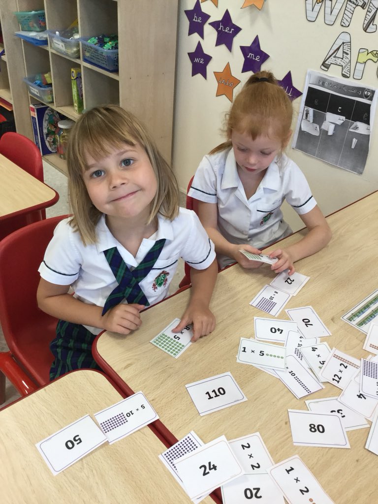 JPS_Year1's tweet photo. MATHS DAY FUN! Today 1B have been visiting different classroom to complete a carousel of fun maths activities. #JPS1B #JPSMaths #JPSMathsDay https://t.co/HsbC3zQ1T9