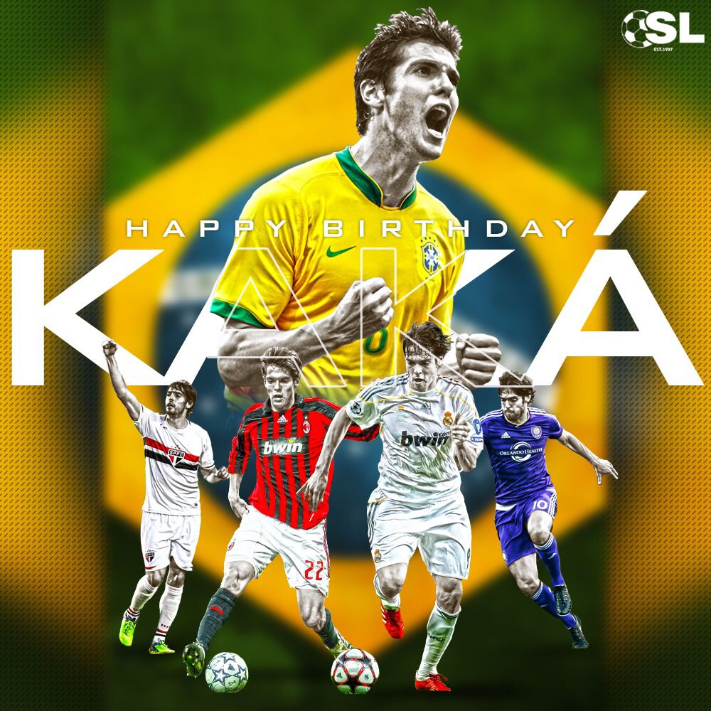 Happy Birthday to Brazilian legend, Kaká! 