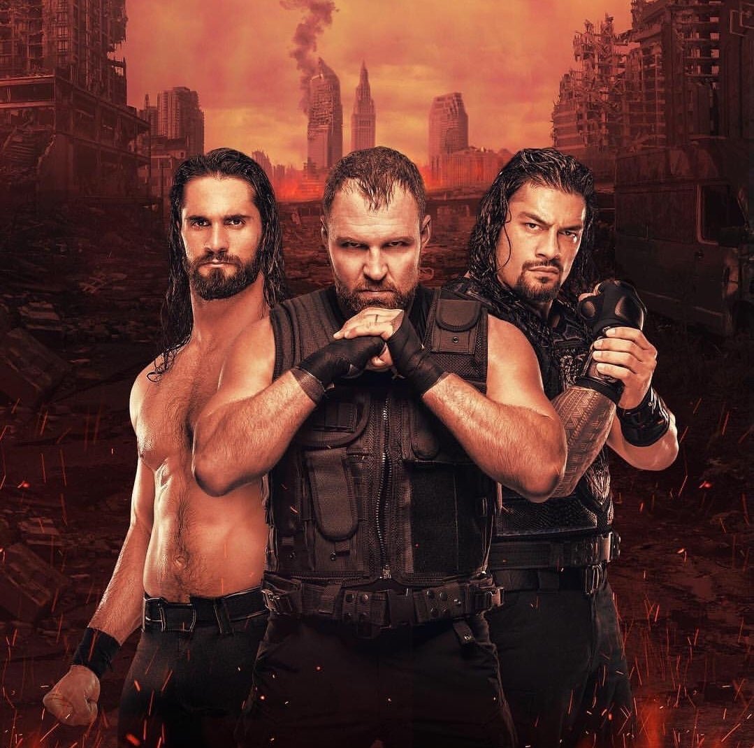 carlyrigby's tweet photo. “If somebody tries to tell you you can’t do something, you stick your middle finger high in the air, you march forward and you tell them The Shield said so.” #ShieldsLastChapter #ThankYouAmbrose https://t.co/zh3jzvXBYX