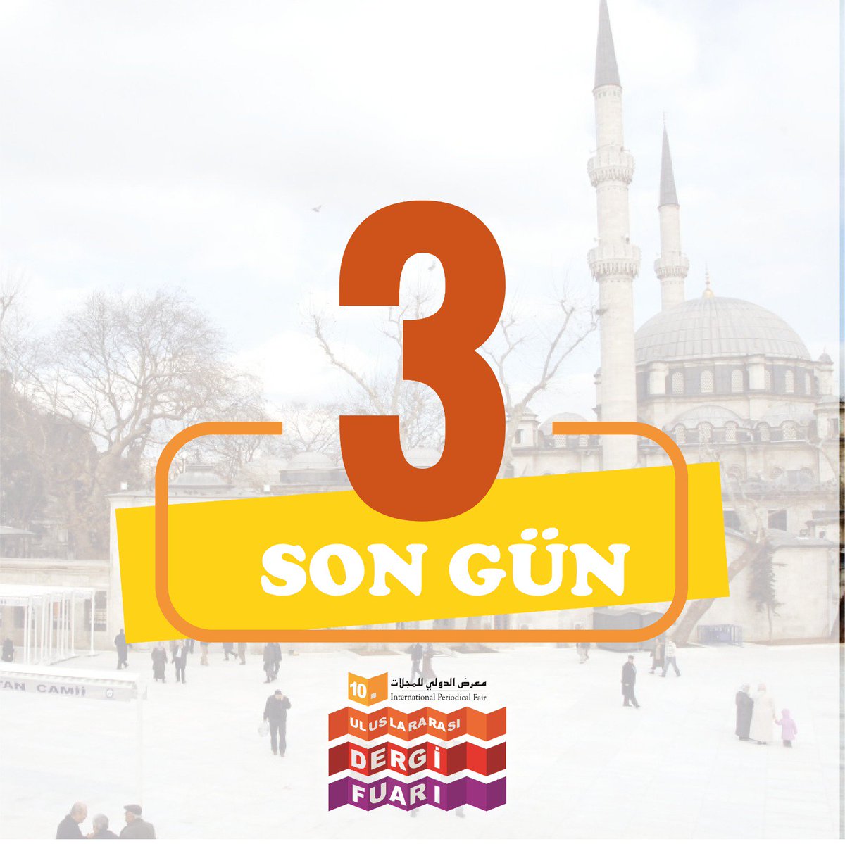 gencdergibir's tweet photo. SON 3!
#dergifuarı2019 #dergifuarıeyüpte https://t.co/AI4HByKBEa