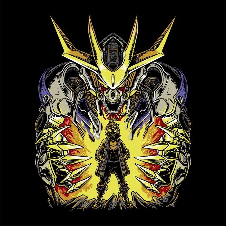 Soul of barbatos
.
This design from #polkadothero, is available in T-shirt and more
Find in our online store
.
#design #kingkoopa #ultraman #kaiju #Godzilla #monster #japan #anime #comisionwork #comics #clipartstudio #illustration  #teesdesign  #parody #gundam #skull #patlabor