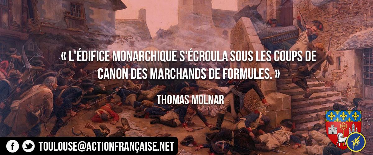 📘 ⚜️ Thomas Molnar.
#ContreRévolution #ActionFrançaise #Toulouse