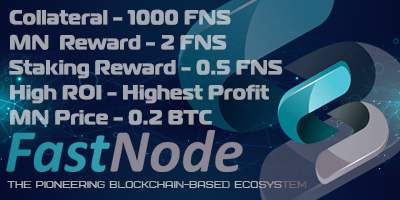 node_fast's tweet photo. Dear members of FastNode community! We are glad to inform you that we have already proceeded to the next step of rewards with high ROI. At this point collateral is 1000 FNS. In a week the collateral will be 1500 FNS. https://t.co/347rHnvqcV 
#FNS #FASTNODECOIN #FASTNODE #PRESALE https://t.co/VD8kQMrPmU