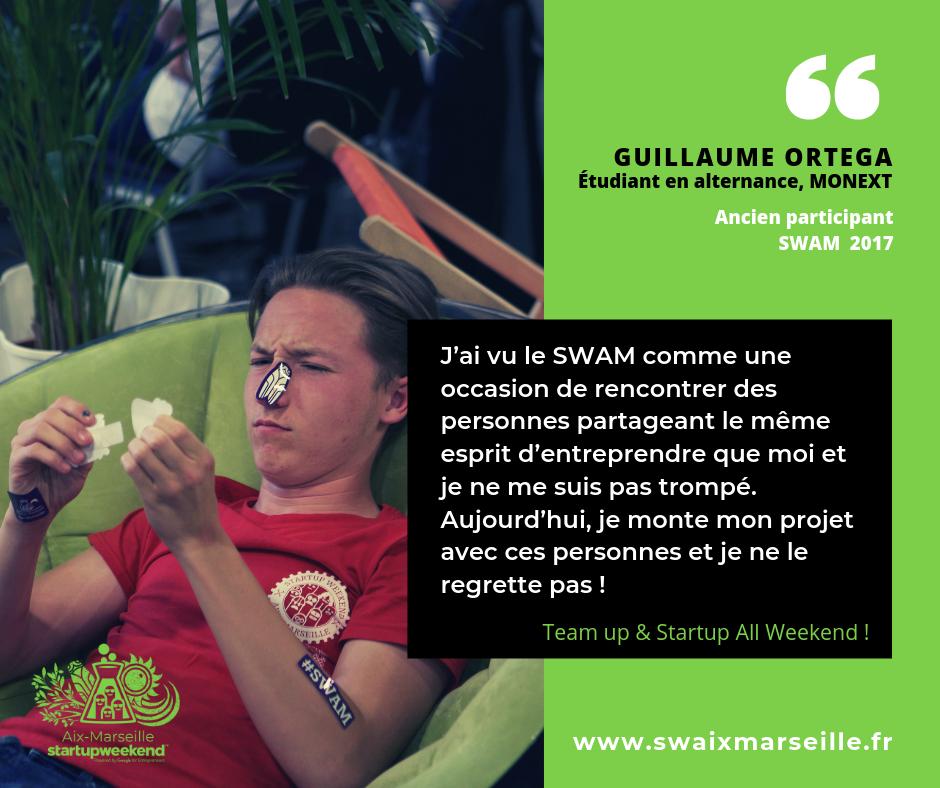 swAixMarseille's tweet photo. 📣 Rencontre ta #team et monte ton #projet ... Comme @guillaumeortega ❤ !
La billetterie est ouverte alors #foncez 🤩 https://t.co/PEYfFIuylI
Team up & Startup All Weekend ! 📍17,18,19 mai 2019
#swam2019 #swam #startupweekend #startup https://t.co/QOVvIwZYLF