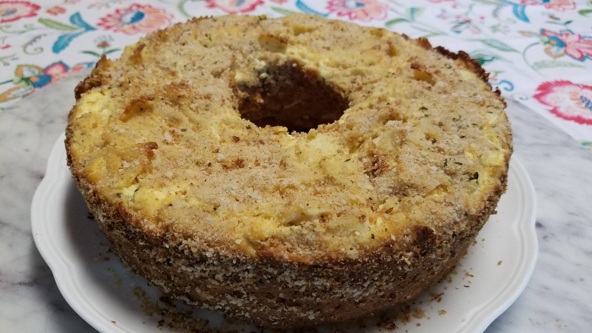 ChefKoochooloo's tweet image. Italian Noodle Cake is made from leftover pasta and cheese stuffing from salami pie. Using leftovers to create something yummy is a great way to be creative and reduce your waste!!! #STEAMcooking #makelearningfun #reducefoodwaste #chefkoochooloo