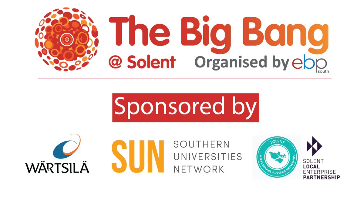 EBPSouth's tweet photo. We are so excited for the local #BigBangSolent this Thursday @hiltonageasbowl a free event to inspire young people into #STEM. Some of the Amazing Businesses joining us are @TottonCollege @UoPScience @UTCPortsmouth @wartsilacorp @WartsilaCareers @wsp @unisouthampton https://t.co/xfSOc8Kscb