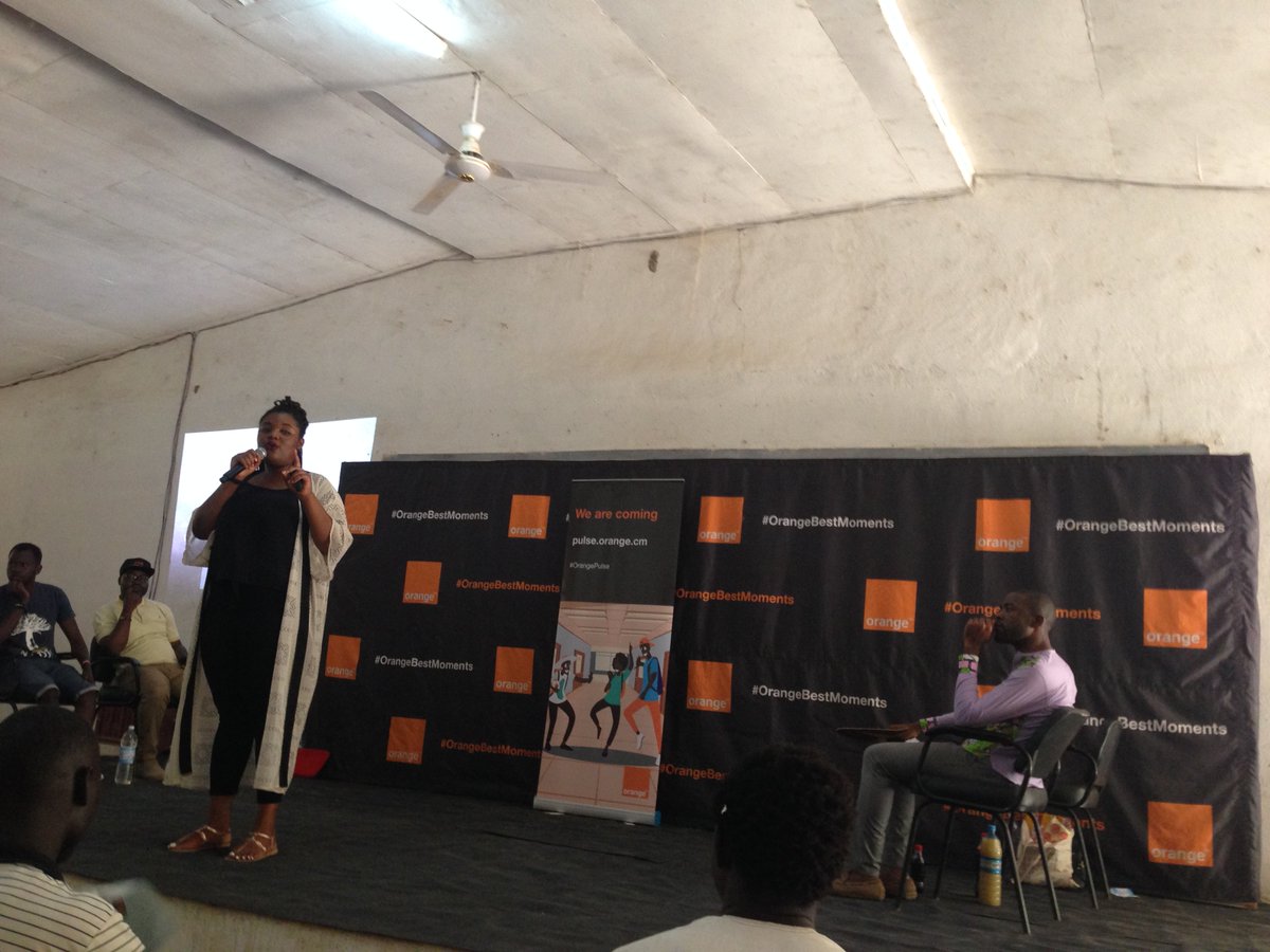 bainamndidaliw2's tweet photo. It is always amazing to have 3 Mandela Washington Fellows as Ambassador of Orange among the 4 panelist to empower young entrepreneur of Cameroon. 
@bainamndidaliw2
#YesWeCanTogether
@WashFellowship
@Action4youthEnv
@Voodart 
@Omenkart 
@SaveOurAg 
@WestAfricaMWF https://t.co/LA3suRHEFK