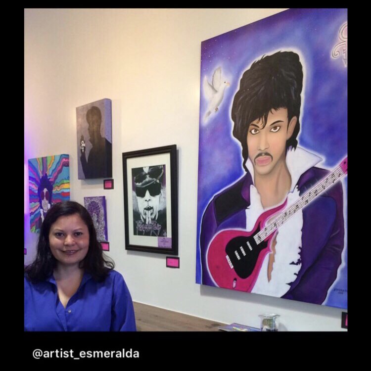 ArtistEsmeralda's tweet image. Follow me on Instagram: @Artist_Esmeralda 
#ImperialBeach #LocalArtist #IBArts #EsmeraldaRobles #ImperialBeachLocalArtist #ArtistEsmeralda #CelebrityArt #Portrait #PrinceRogersNelson #Prince #purplerain #painting #sandiego #liveartist #eventartist #livepainter @PrinceRogNelson
