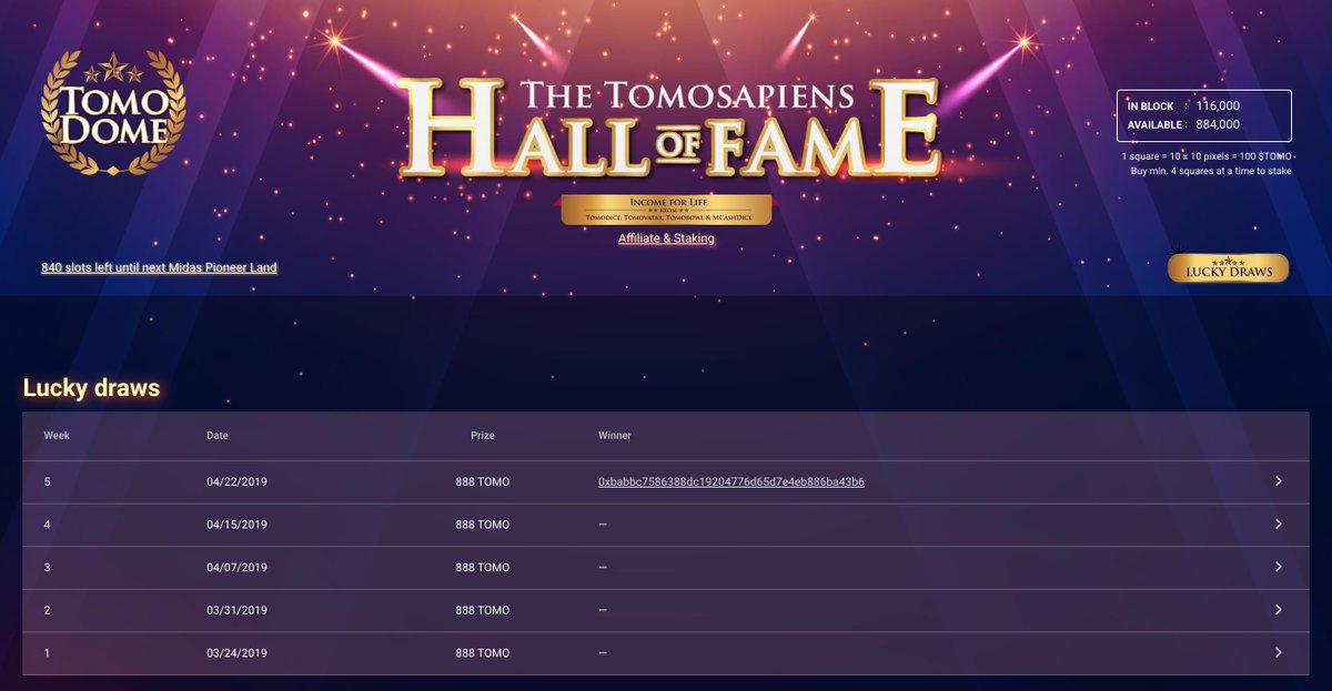 StakingDome's tweet photo. Congratulations to IQ Option on winning @TomoDome’s $888 TOMO Lucky Draw Prize 🎁 🎉
📢 https://t.co/Nzq8rvzU4Q

✨ Supporting Tomo dApps is supporting @TomoChainANN @TomochainJP ecosystem @TomoDAPP @tomodice_com @TomoBowl @MCashdice @MidasProtocol @longvuong22 https://t.co/A9GuK2zKd2