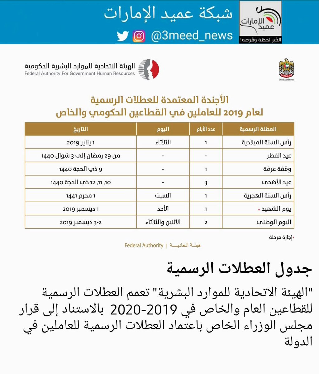 لائحة العطل الرسمية من مقرر وزير التربية الوطنية 2013 2014