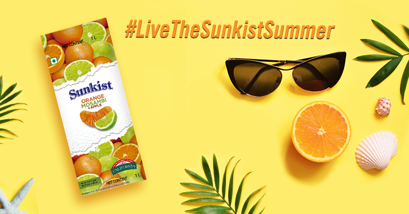 SunkistIndia's tweet photo. Orange you dehydrated today? #LiveTheSunkistSummer and indulge in a delicious mix of Orange, Mosambi and Apple juice. Coming straight from the Orchards of California, to make your summers a lot brighter!
Head to the near @BigBazaar store to grab your packs of #SunkistJuices. https://t.co/rCf6CVGVfR