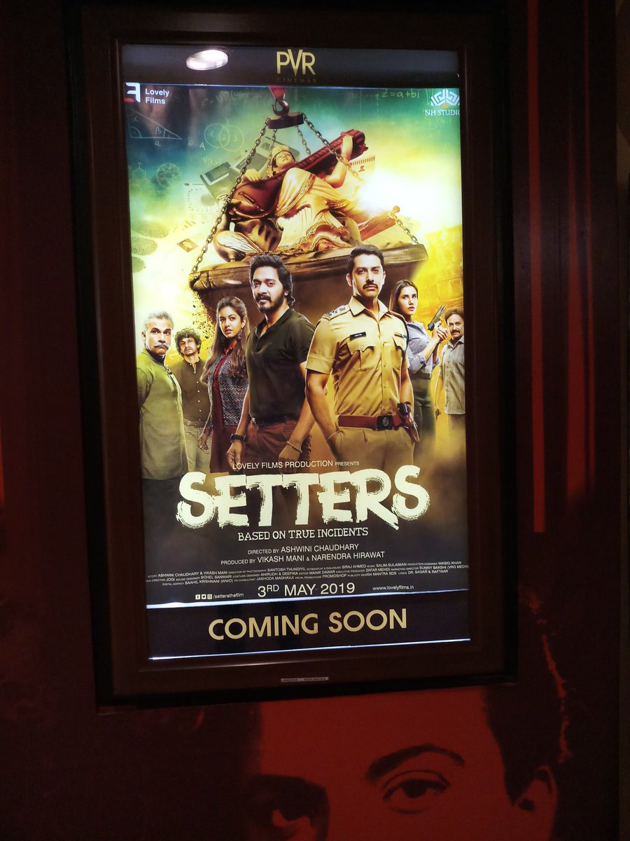 SayanCh97943688's tweet photo. Excited for SETTERS @DhoopAshwini @AftabShivdasani @shreyastalpade1 
The poster is everywhere... This one is from #Kolkata #avanipvrriversidemall 
Best wishes to the entire team https://t.co/iHArd6wtcM