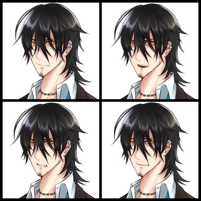 笑顔が怖いのtwitterイラスト検索結果