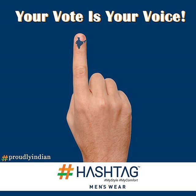 hashtagmystyle's tweet photo. Cast your Vote! 23-04-19. 7 am to  6 pm . 
#hashtagmens #hashtaghashtag  #maharashtra #fashion #mensfashion  #hashtagclothing #votingrights #votingday #votingmatters #humanrights https://t.co/bcNISHtzOf https://t.co/We9bZAOaKJ