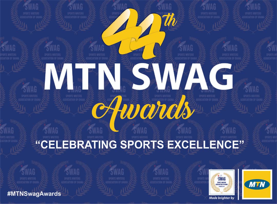 SWAG_Ghana's tweet photo. We are 19 Days away from the BIGGEST &amp; LONGEST sports awards event on the sporting calendar, the @MTNGhana-SWAG Awards 
#countdown #May11th #MTNSwagAwards #Honouringsportsexcellence  #Funfieldnight #AICC
#Swagat50
#WeDey4U https://t.co/Wr9A3Jg2YI