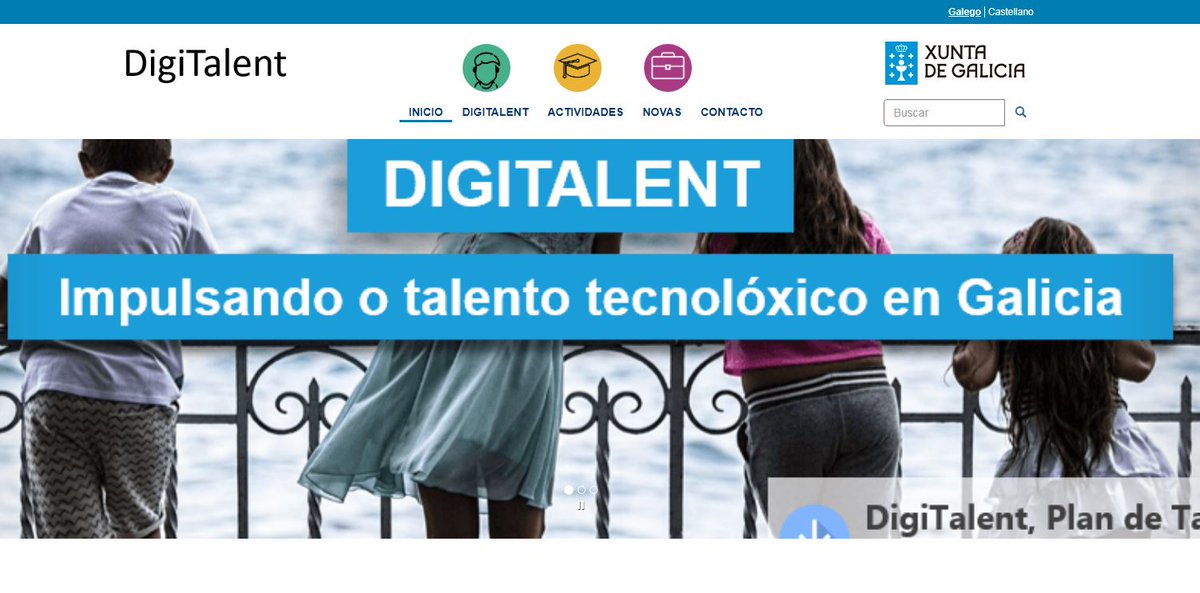 Novo portal web do Plan Digitalent