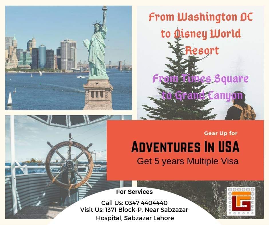 VisaGuiders's tweet photo. Adventures in Summers at United States of America!
Get your Tourist, Business, Educational, Professional, Medical and Family Visa with our vigilant services.
Grab your 5 years of Multiple Visa. Spend your precious time with travelling appealing places!!!!
Call us at 0347 4404440 https://t.co/LNyC7BGoDp