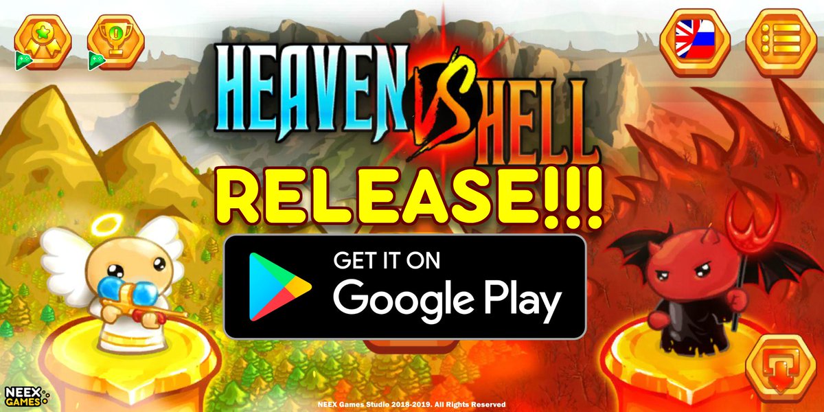 NeexGames's tweet photo. #HeavenVSHell is released!!! Will be free to download for the first week! GO get it NOW! https://t.co/DEfJiGw4jF …

#game #mobilegame #free #gamedev #cgi #strategy #tactics #desciples #heavenorhell #neexgames #unity3d #art #animation #angel #hell #zombies https://t.co/7NJwTMQiEn