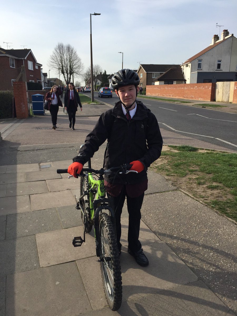 BelfairsAcademy's tweet photo. Cycle Helmet Launch at the academy tomorrow. Still time to get down to Cycles UK, London Road before tomorrow. #cyclesuk #safecycling #teambelfairs https://t.co/obDE2gMpZZ