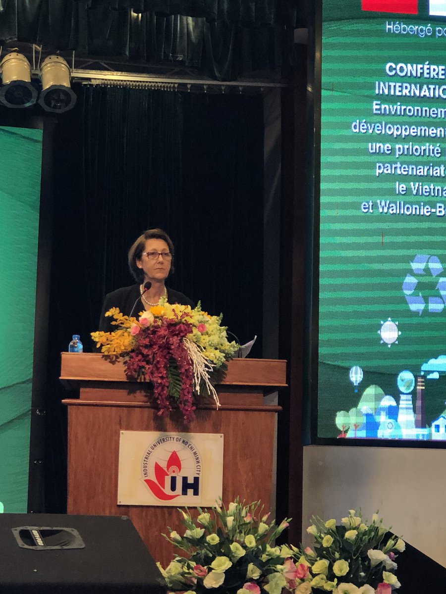 Conférence internationale - à l’université de Ho Chi Minh Ville (#HCMC) Environnement et développement durable, une priorité du partenariat entre le #Vietnam et <a href="/WBI_tweet/">WBI</a> Mission #awexVietnam <a href="/UniversiteLiege/">Université de Liège</a> <a href="/ULBruxelles/">Université libre de Bruxelles</a> <a href="/AWEX_Belgium/">Wallonia Export & Investment Agency</a> <a href="/EricBletard/">Eric Bletard</a> <a href="/AWEX_Asia/">AWEX Asia-Pacific</a> <a href="/AWEX_ASEAN/">ASEAN - Welcome in Wallonia</a>