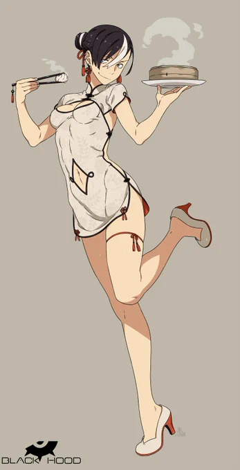 白チャイナ 