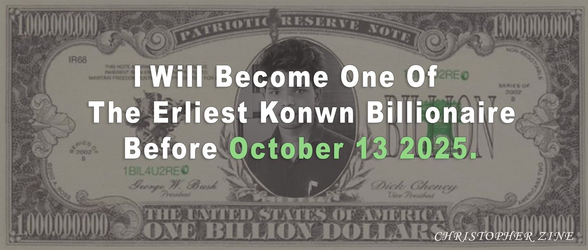ZineChristopher's tweet photo. I wish to make changes in society for social good,for the development of our country and for the future generation. The changes have to affect each and every part of economy so, for this reason am eagerly waiting to become a billionaire.
#Christopher_Zine https://t.co/xLrPHD0KJK