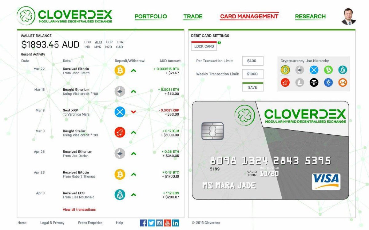 💭Imagine using our EFTPOS debit card to purchase using your $DGB <a href="/DigiByteCoin/">DigiByte</a>. This will be a reality for us in 2019! 🍀 We very proud to partner with the community of $DGB
