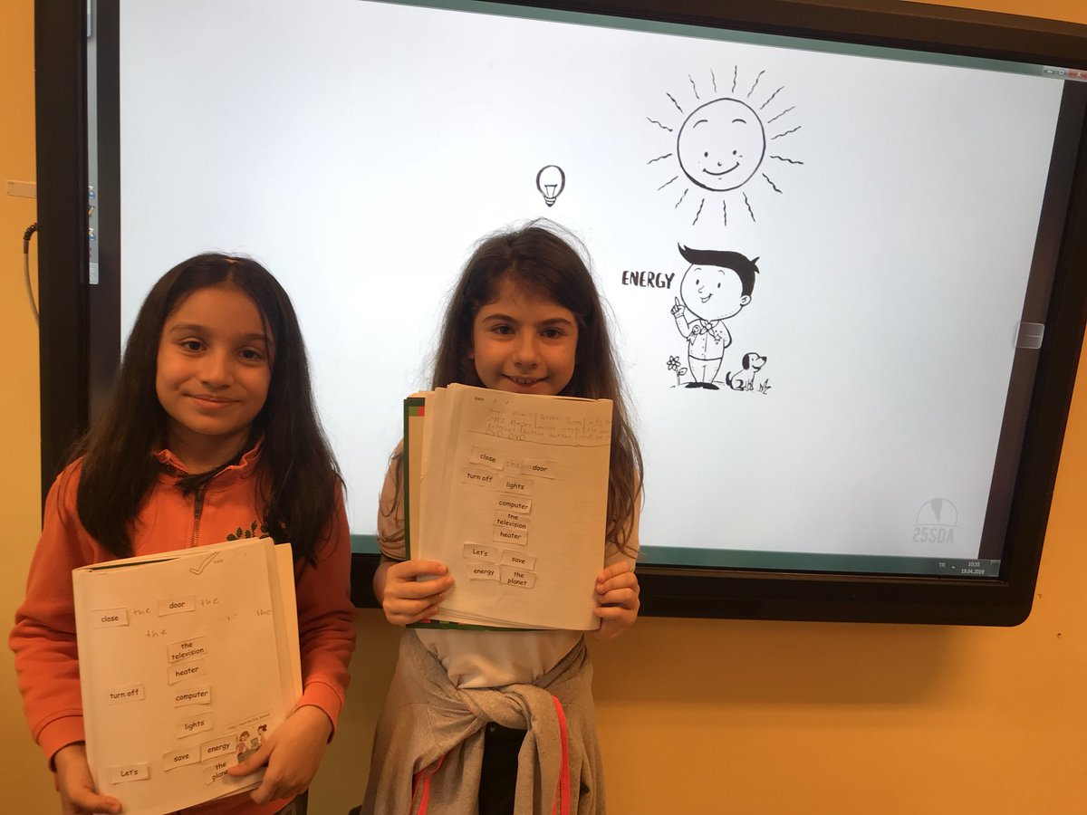 Acarkent Doğa 3rd Graders#Using Less Energy#We read a book and joined in aktivities about how to use less energy.