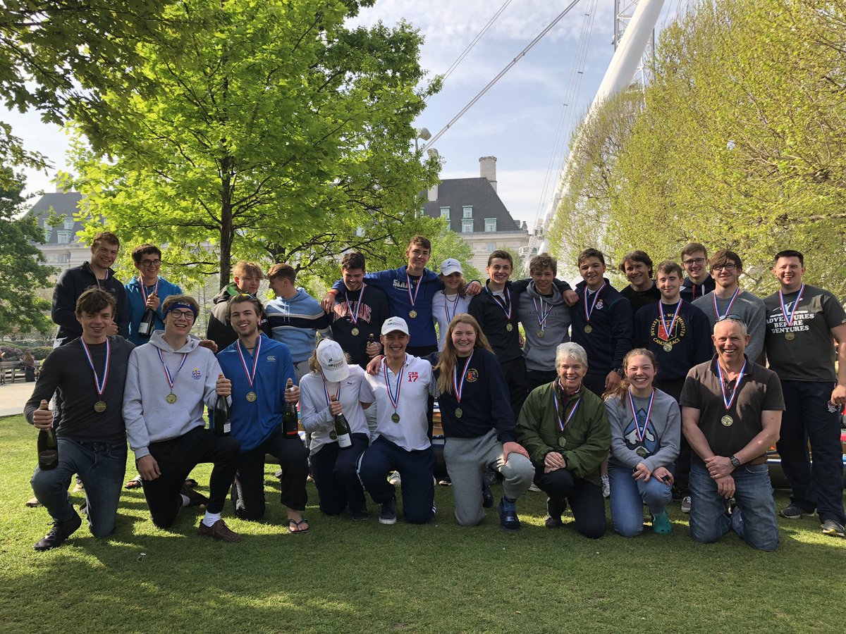 RHSSport's tweet photo. Here they are, RHS Devizes to Westminster Canoe Marathon Finishers! We are all so very proud of you! https://t.co/1zeXlfheVQ
