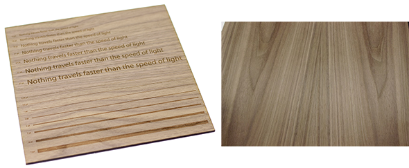 New Material! 
6mm Black American Walnut Veneered MDF panel measuring 600mm x 400mm. A grade veneer on the front and B grade on the reverse. 

Suitable for #lasercutting. With a high-quality wood veneer, for great looking finishes.
#dtchat
kitronik.co.uk/3246-6mm-black…