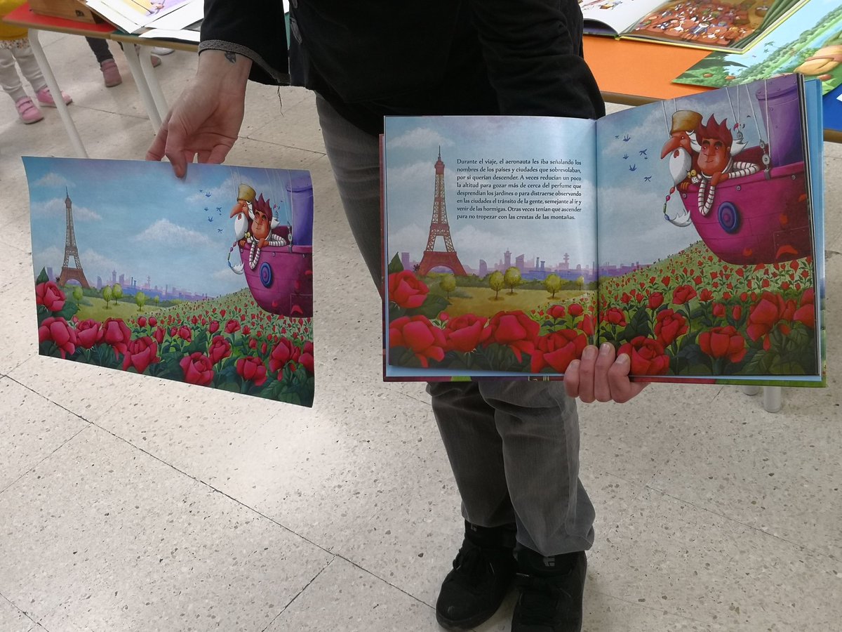 BIBLIOFANTASIO's tweet photo. Mañana mágica con la gran #ilustradora #AnaBurgos, no hay mejor manera de comenzar nuestra #SemanaDelLibro #DíaDelLibro #L1bbeeGr @BECREAGR @ceip_nevada @LibroAbierto_BE https://t.co/UgDM2xKT3B