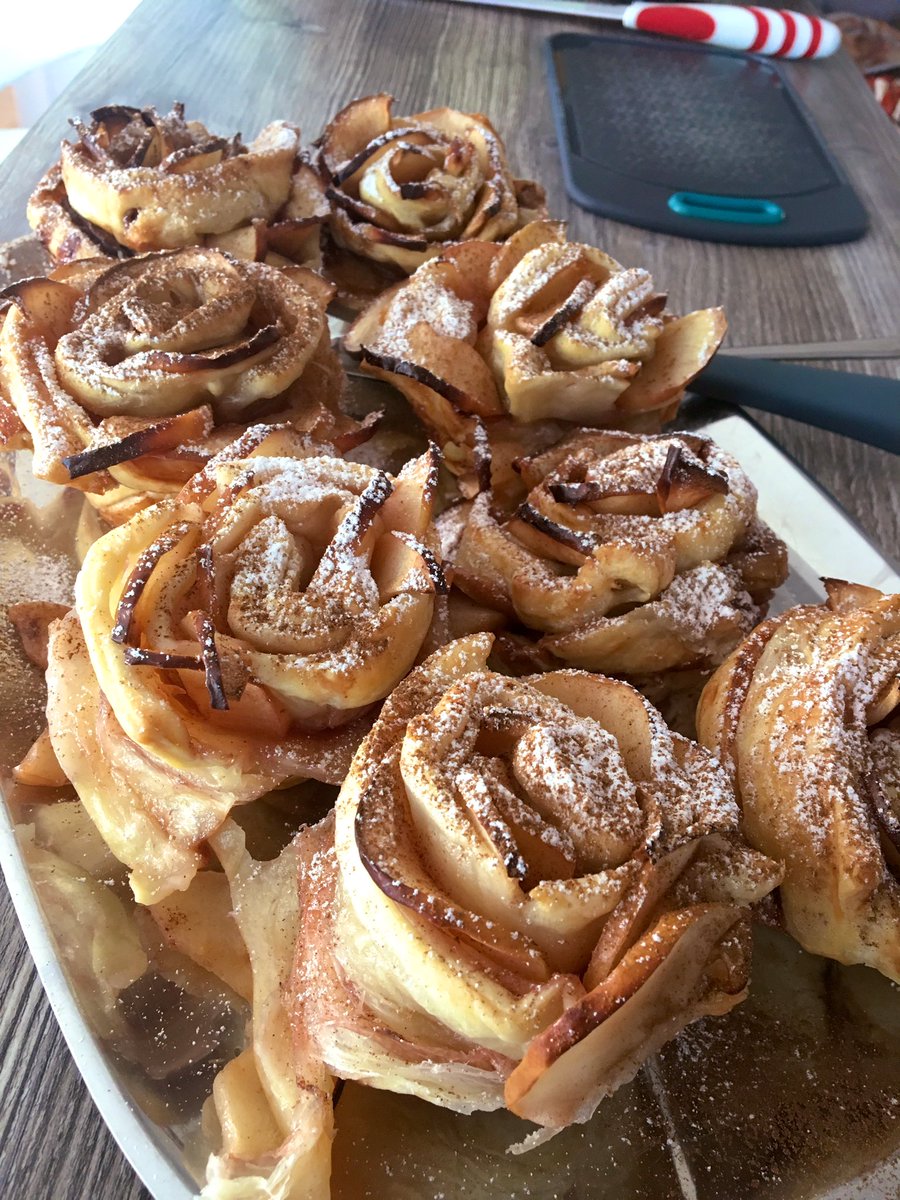 Belohnung ♥️ Apfel-Zimt Röschen 🔥🌹