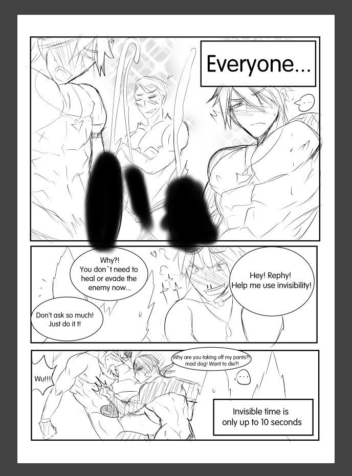 gallant11101110's tweet photo. #Mitra's daydream, this is just a ridiculous little story that comes to mind with #Rephy's skills. If you don't mind this messy line... Enjoy it! ❤️🤣❤️ #Clause #Chase #Ezekiel #Roi #Arch #Nyx #Crow #Theo #Gladi #kingsraid #キングスレイド #R18 #YAOI https://t.co/XGGliJSLM7