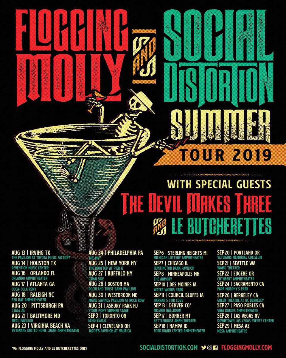flogging headlining 40th anniversary floggingmolly
