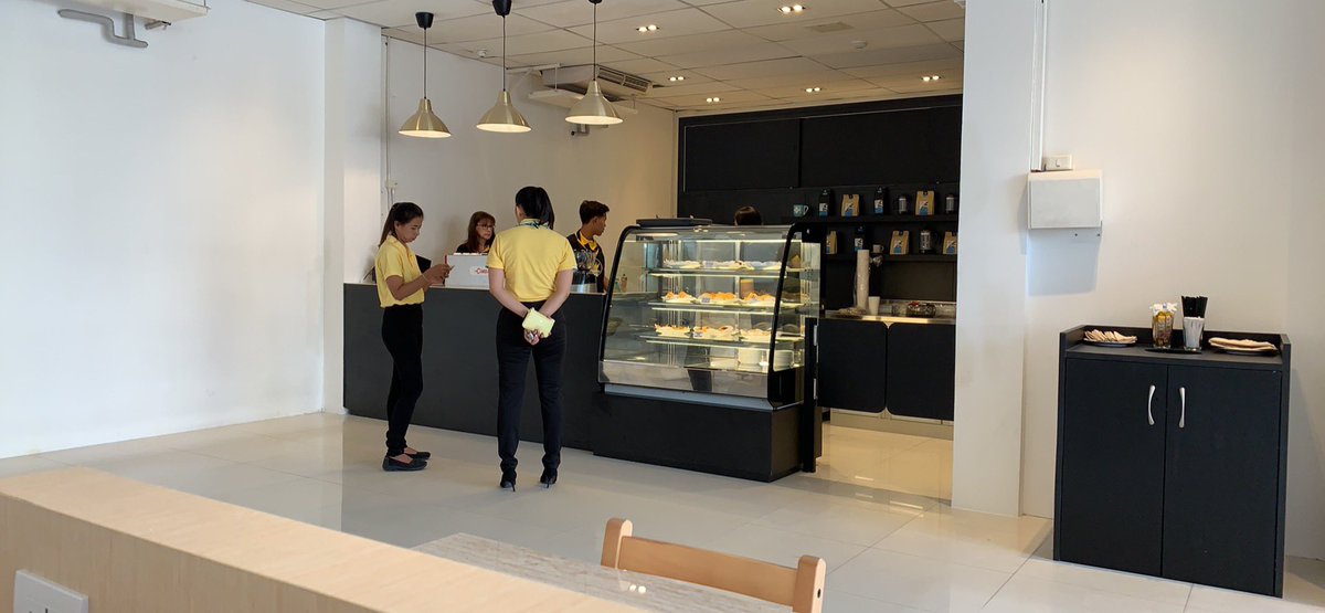 Kingdom Cafe opened today... not only serving free coffee and cakes for 3 days... but also the home of the official Wolverhampton Wanderers FC Supporters Club... “Phuket Wolves”