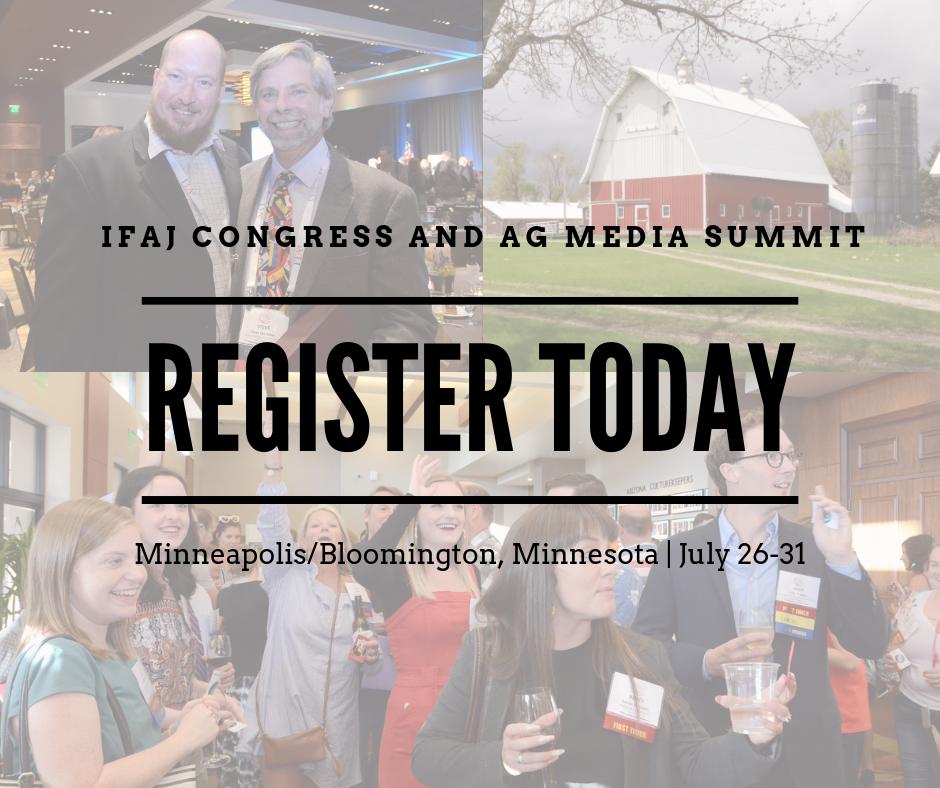 Don't delay! Early bird pricing for IFAJ Congress ends April 30! Register now at ifaj2019.org. #IFAJ2019