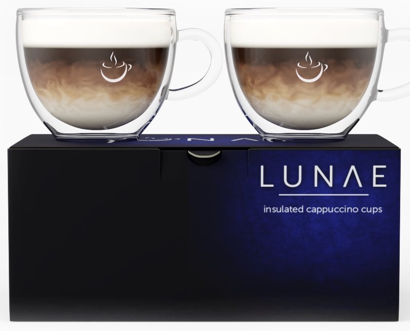 LunaeCoffee's tweet photo. Check out our #cappuccino cups at https://t.co/SDsbYqOO7o. Perfect for #coffeelovers on this sunny #BankHolidayMonday! Enter the code LUNAE10 for a 10% discount 🙌 #drinking #Coffee #coffeelove #coffeemug #coffeeholic https://t.co/NKqghQXkav