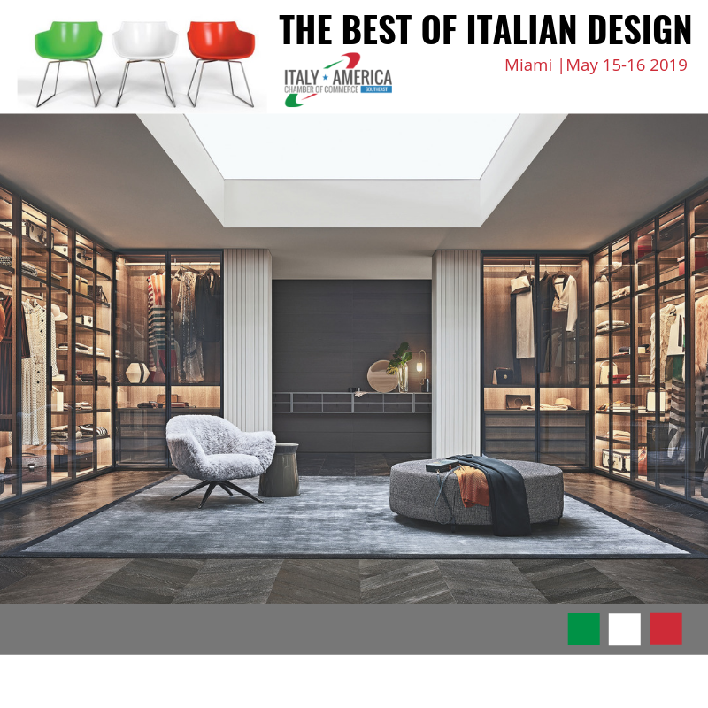 IACCSE's tweet photo. The IACCSE is glad to announce that Poliform has become an “ORO sponsor” of “The Best of Italian Design” that will take place on May 15th-16th in the Miami Design District. Visit their website (https://t.co/QxSQDHW8MU) for more information.
Register here: https://t.co/UlA1jx9rUQ https://t.co/GeUYOlTD30