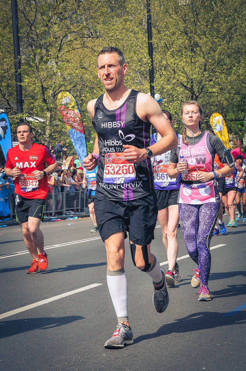 hibbsy's tweet photo. 1 year ago today I completed the hottest ever @LondonMarathon and it was brutal.
Raising awareness is a way of life @HibbsLupusTrust 💜
#Lupus #RunForVix #RunForLupus https://t.co/MvQvaT3VtY