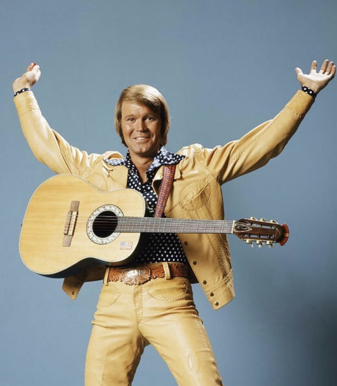 Happy Birthday to the rhinestone cowboy, Glen Campbell   