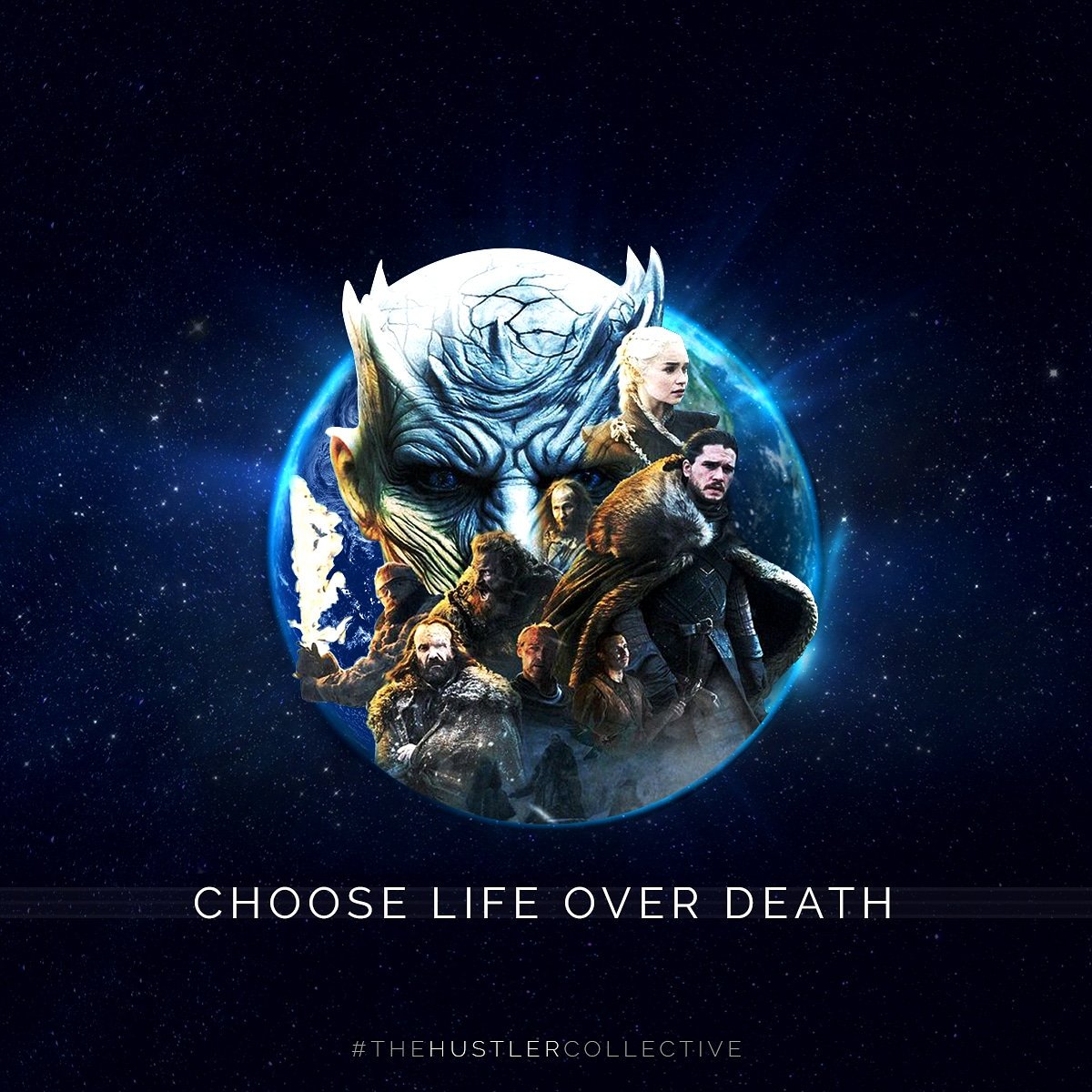 TheHustlerColl's tweet photo. Global warming is the real enemy. If they united for survival, why can't we? 

#EarthDay #EarthDay2019 #ProtectOurSpecies #ShareOurPlanet 
#GOT #GameofThrones #WinterinSummers #GlobalWarming https://t.co/fYopE7GTDz