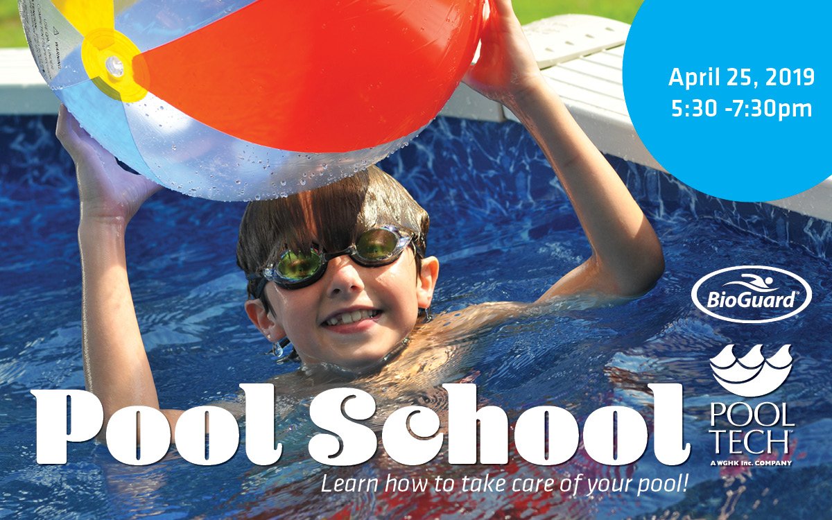 PoolTechIowa's tweet image. Pool School with BioGuard VP Dave Kruse! THIS Thursday. stop in between 5:30 and 7:30. FREE! Learn, poolside treats, adult beverages! Email Caroline@pooltech.com to register or bit.ly/PTpoolschool
