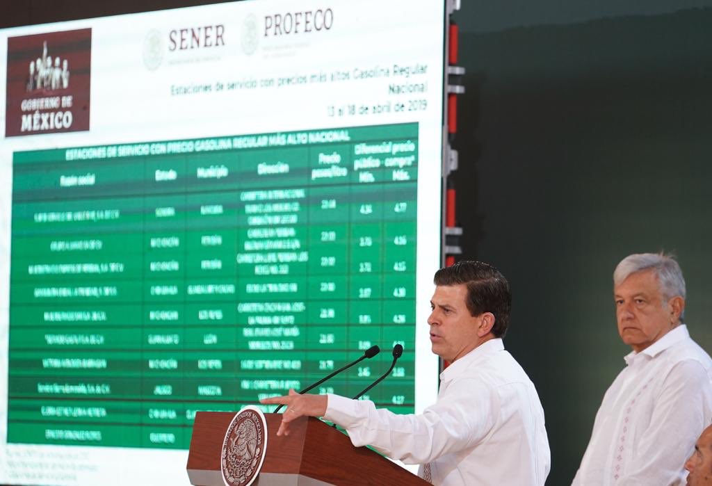 SheffieldGto's tweet photo. Cada semana  @Profeco estará informando precios de combustibles como ha instruido el Presidente @lopezobrador_  la información empodera a los consumidores. #4T https://t.co/m1IbevG4Iu