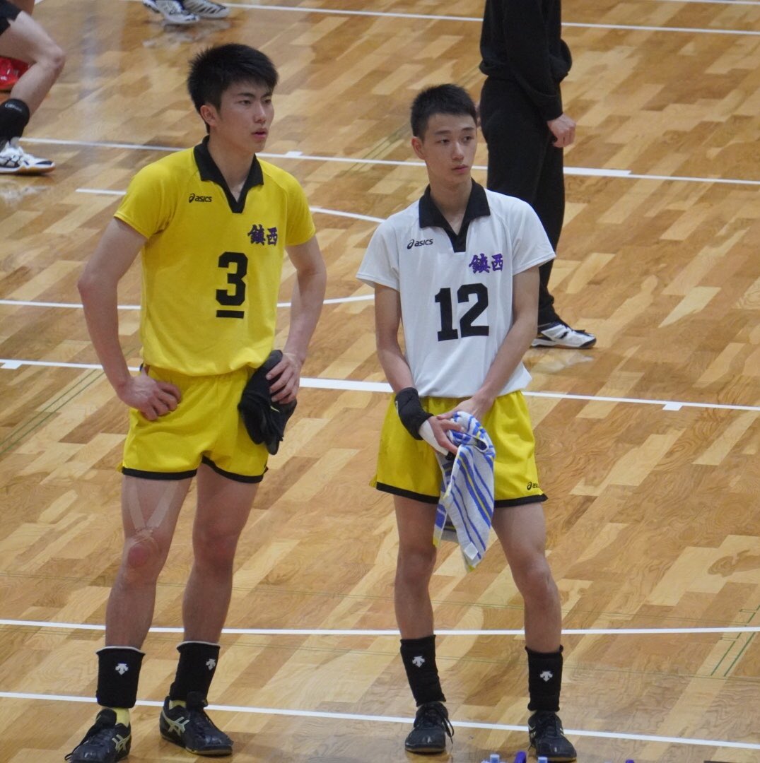 準々決勝後、次の相手の視察 #鎮西 #水町泰杜 くん #荒尾怜音 くん