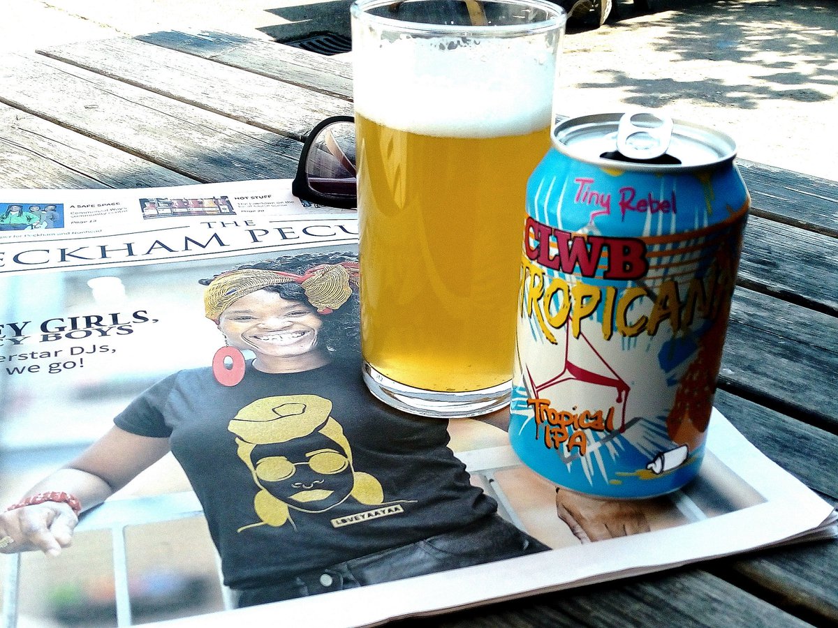 <a href="/CopelandSocial/">copelandsocial</a> is now officially my favourite London bar. Thanks guys for reuniting me with my specs which I lost yesterday. And I love <a href="/tinyrebelbrewco/">Tiny Rebel</a> Tropicana IPA.