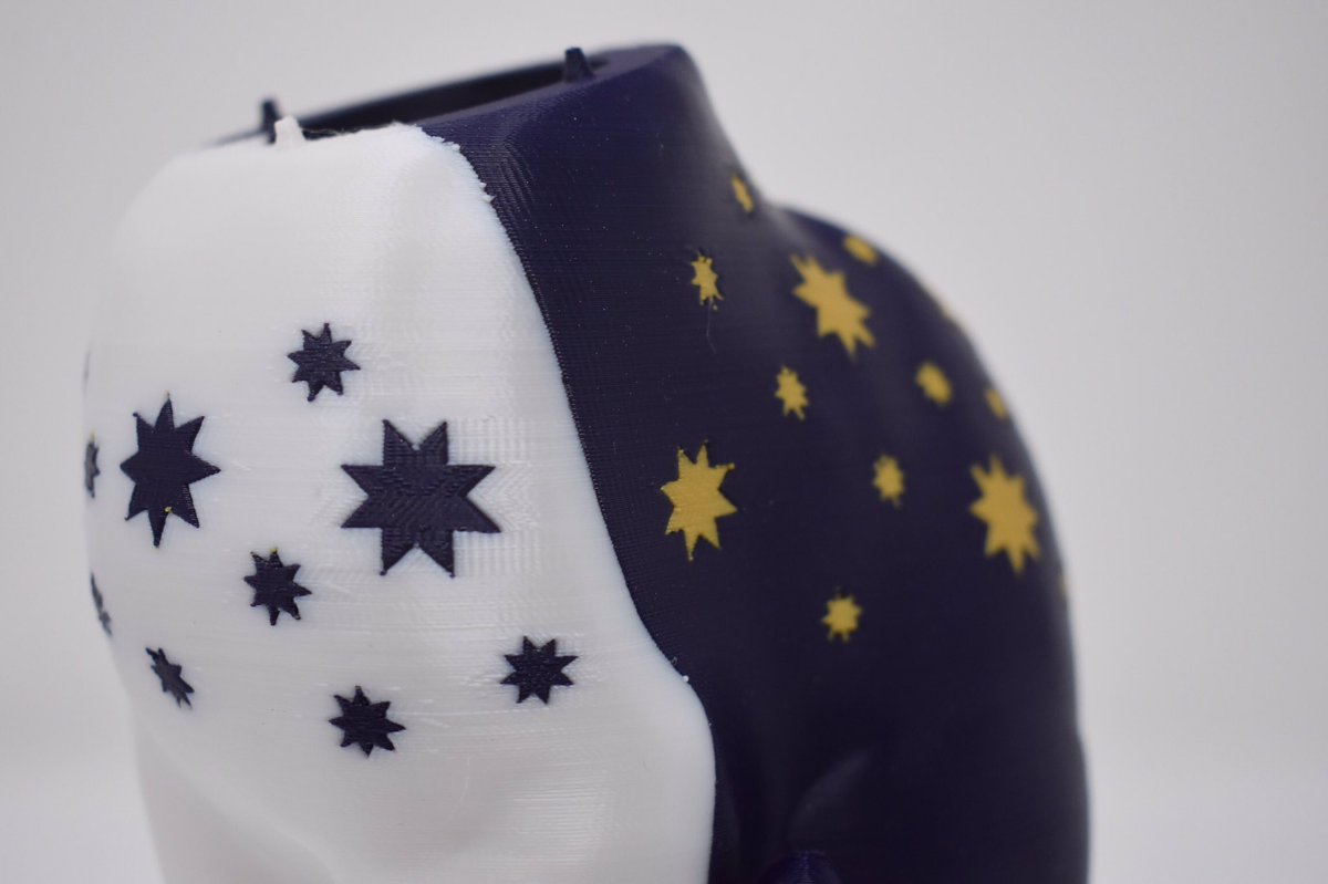 TechildLLC's tweet image. #Schrodinky WIP. Printed with @SnoLabs3D filament.