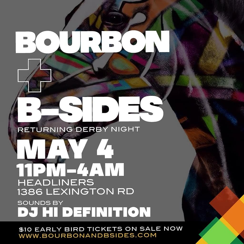 And we're off! #bourbonandbsides is BACK Derby night, Saturday, May 4th! Vibes curated by the young phenom <a href="/ItsHiDefinition/">Hi-Def The Stoned Hashira</a> ! Tics available at bourbonandbsides.com NOW!
#Louisville
#derby 
#KentuckyDerby